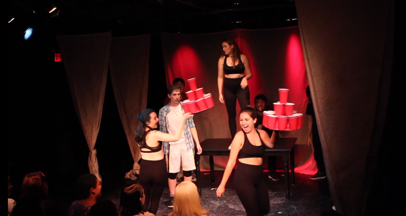 Flash and the boys becoming consumed by the excitement of Boobyland.