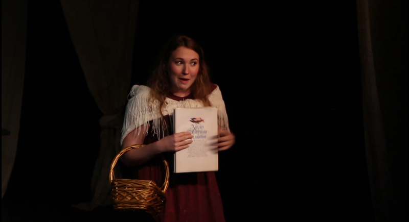 The local woman Darlene buys Pinocchio's book for a handful of gold coins.