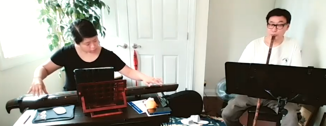 Zhou Yi and Yimin Miao perform Connor's duet.