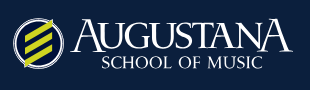 Augustana School of Music logo.