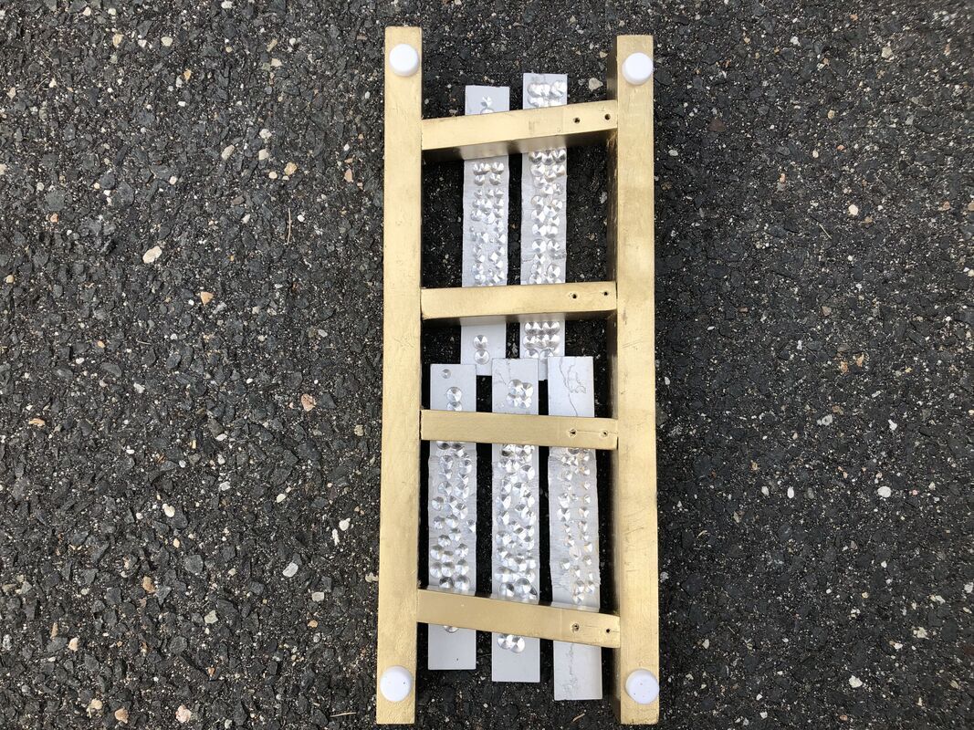 Glockenspiel bass-range extension: back side.