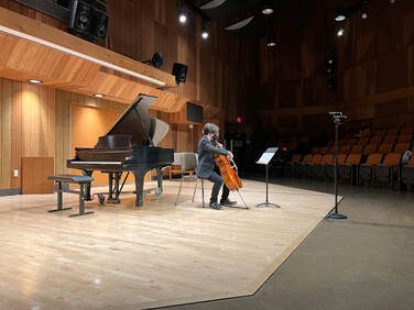 Josh Lyphout performs Connor's solo.