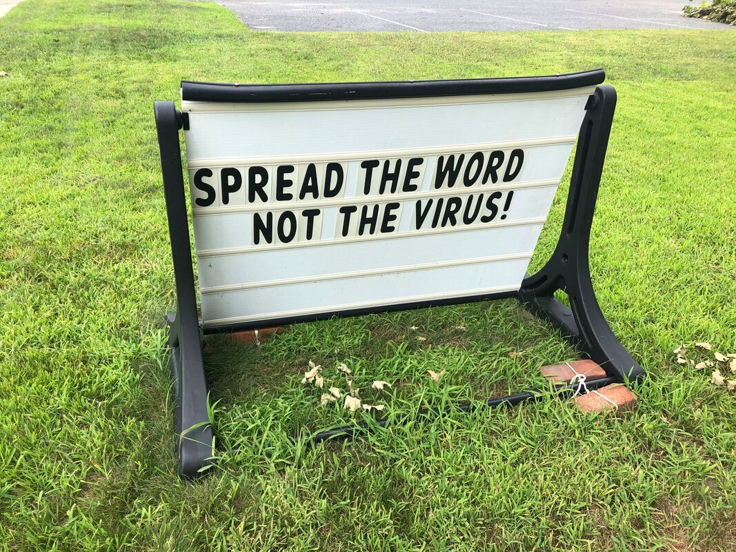 A warning sign for COVID-19 in Massachusetts.