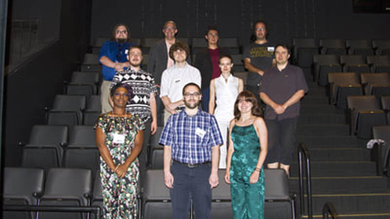 Composers for the 2018 Space City New Music Festival's "New Pathways" concert.