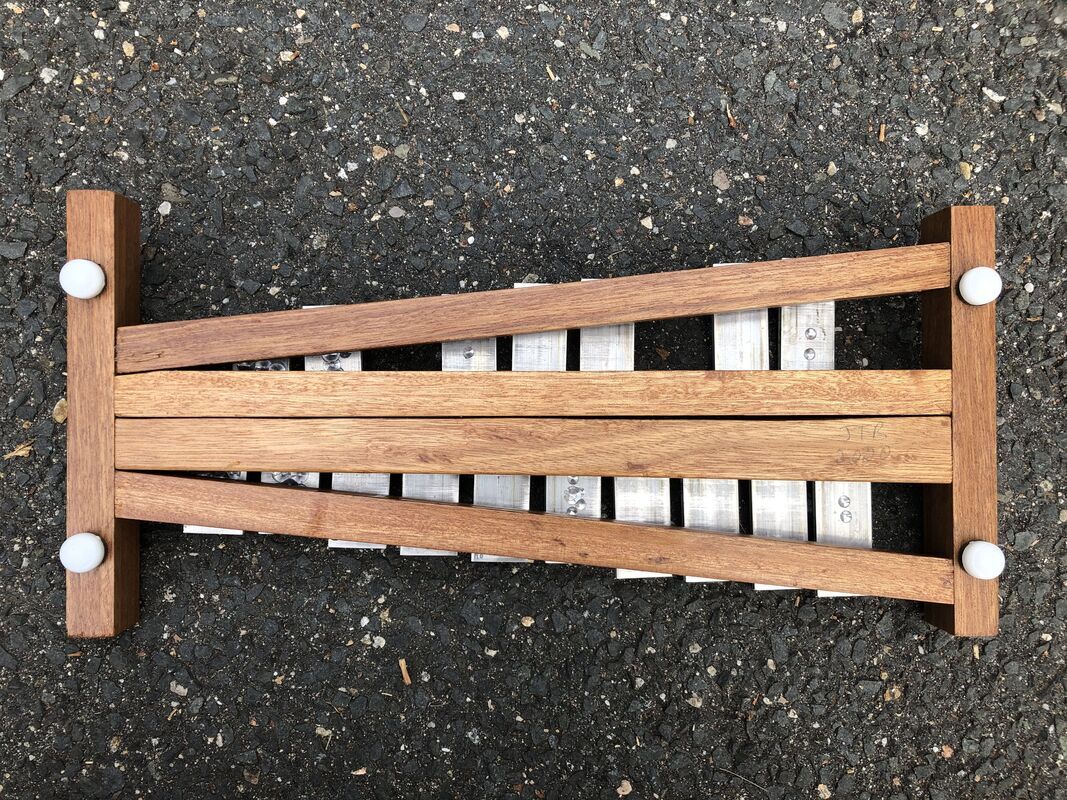 Piccolo Glockenspiel: back side.