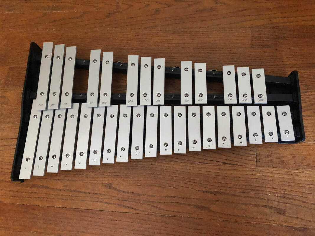Mapex Glockenspiel: front side.